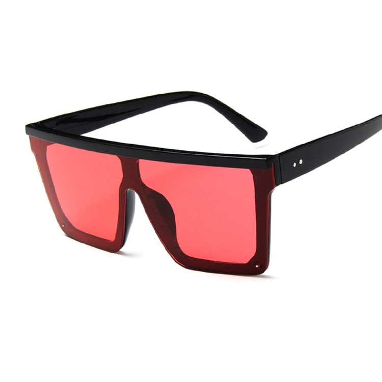 Square Sunglasses Women Vintage Oversize S