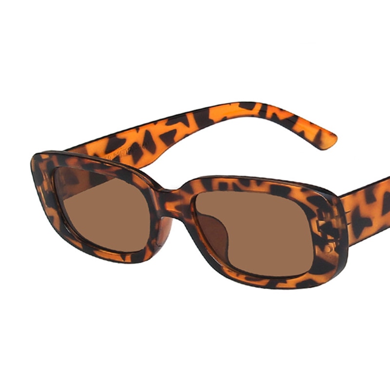 Small Rectangle Sunglasses Women Vintage Brand Designer Square