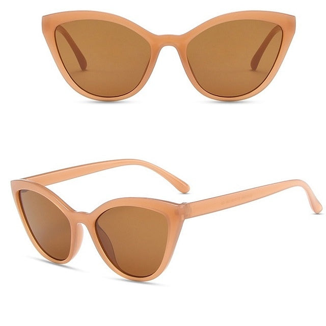 Luxury Cat Eye Sunglasses  Vintage Gradient