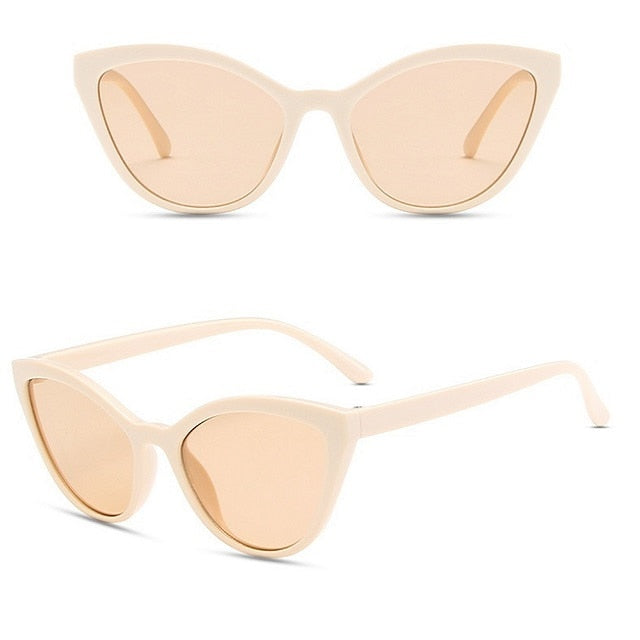Luxury Cat Eye Sunglasses  Vintage Gradient