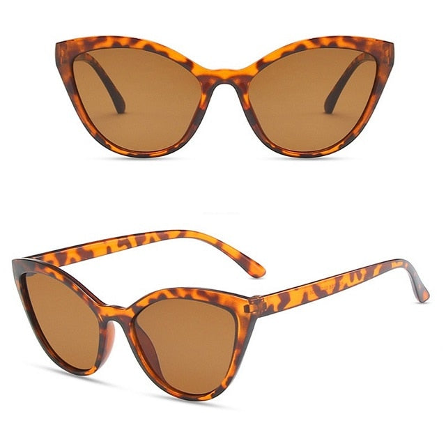 Luxury Cat Eye Sunglasses  Vintage Gradient