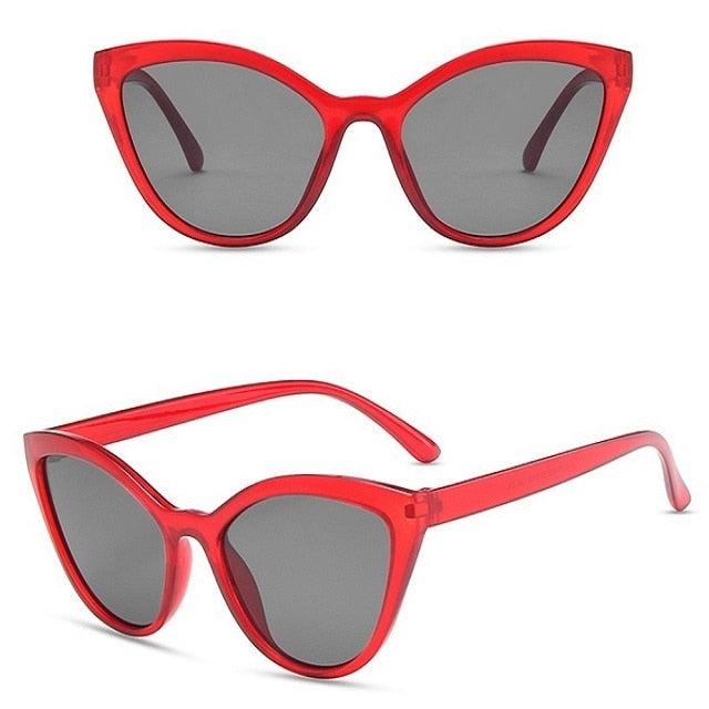 Luxury Cat Eye Sunglasses  Vintage Gradient
