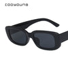 Small Rectangle Sunglasses Women Vintage Brand Designer Square