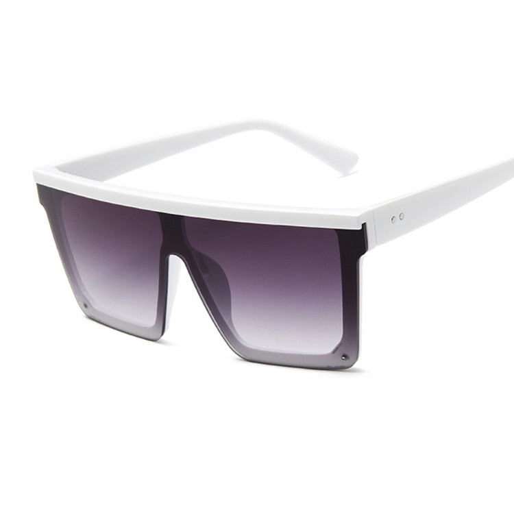 Square Sunglasses Women Vintage Oversize S
