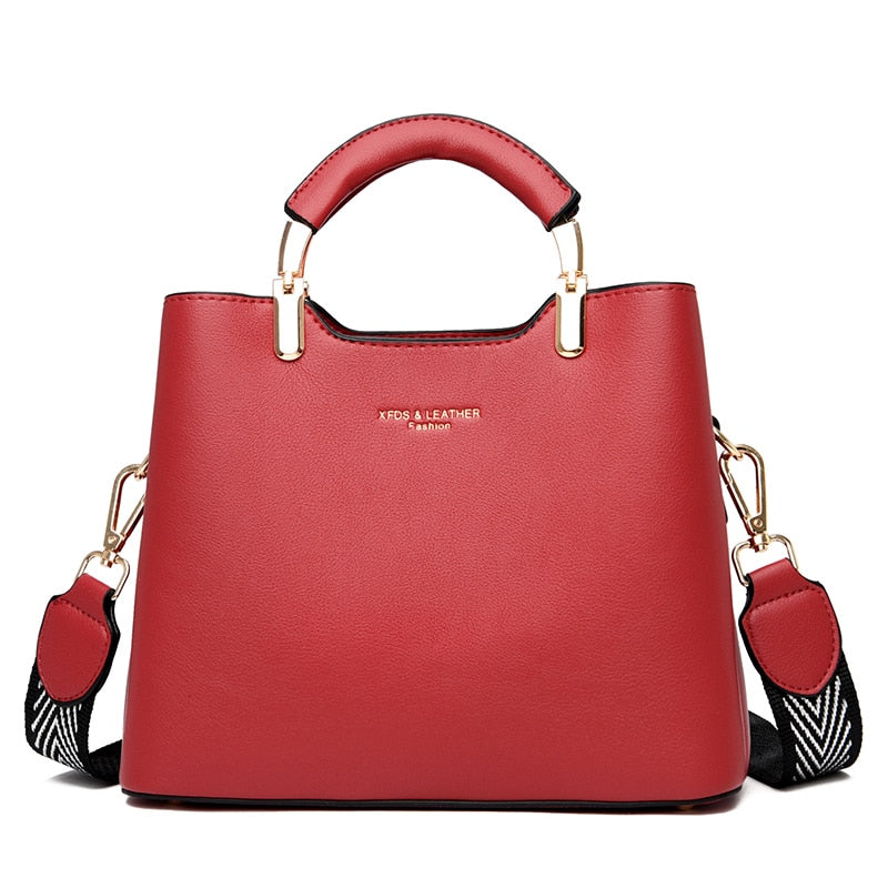 Luxury Leather Shoulder Bag