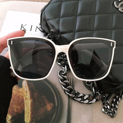 Sunglass Women Men Retro Black Sun Glasses