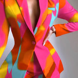 I Mean Business 2pc Suit Jacket+Short Set (Curvy Sizes)