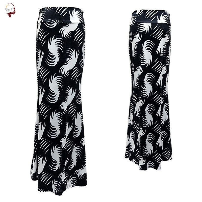 Summer Women High Waist Skirt