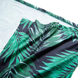 Women Beach Wear Badnage Swimwear Leaves