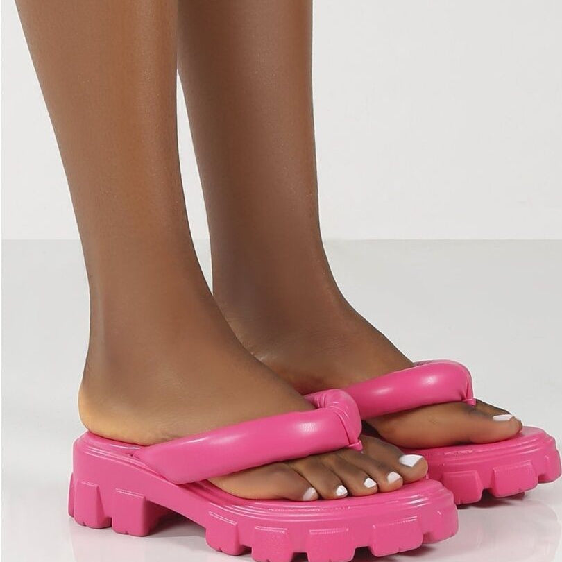 Thick-soled Slippers Shoes