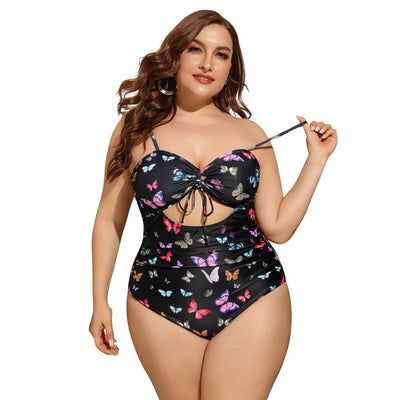 One Piece Print Swimsuit