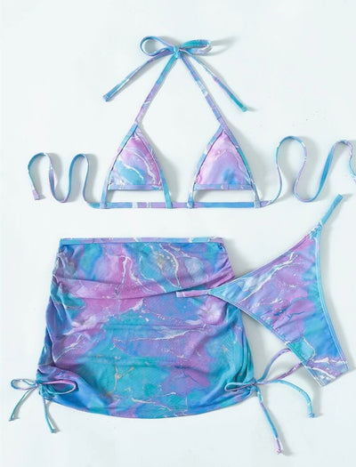 Three-Piece Swimsuit