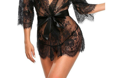 Believe Your Eyes Lace Bikini Cover Up