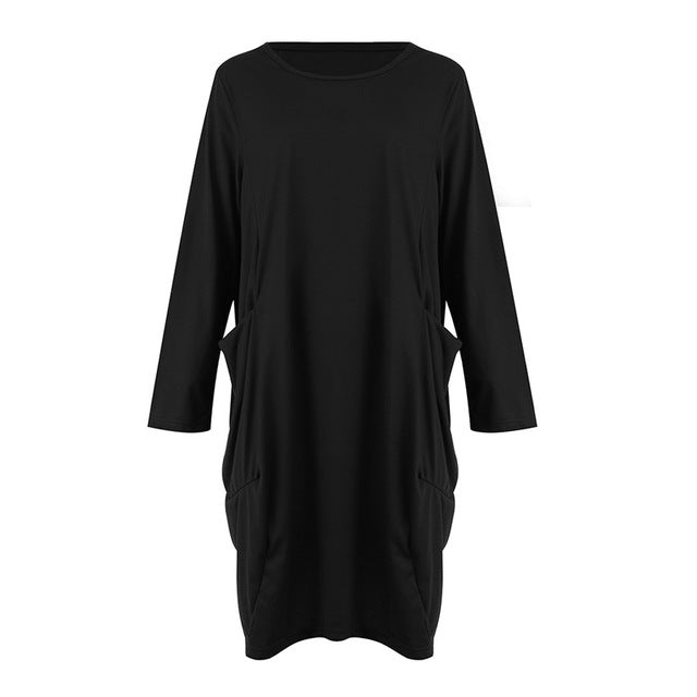 Loose Long Dress with Pockets: Comfortable & Trendy Loose Styles 