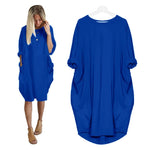 Loose Long Dress with Pockets: Comfortable & Trendy Loose Styles 