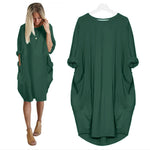 Loose Long Dress with Pockets: Comfortable & Trendy Loose Styles 