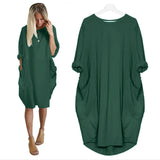 Loose Long Dress with Pockets: Comfortable & Trendy Loose Styles 