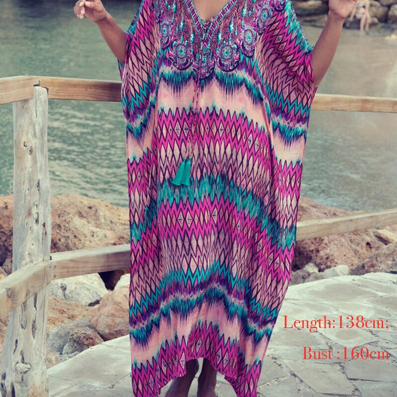 Simple Pleasures Poncho Beach Cover up