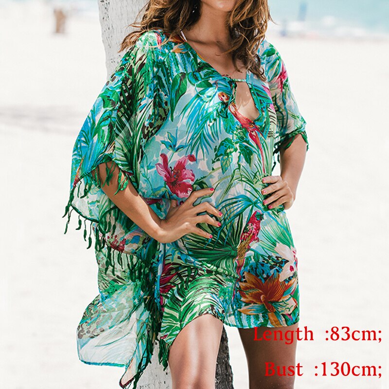 Summer Bikini Cover up | Tropical Bikini Cover & Trendy Summer Style