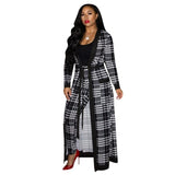 Nia Bella 2pc Coat + Pants Set (Curvy Sizes)