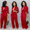 Set The Trend Button Up Jumpsuit (Curvy Sizes)