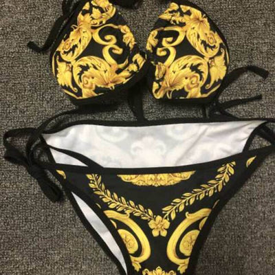 Gold Design Bikini