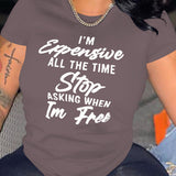 T-shirt fashion tie dye print short sleeve summer wear tees