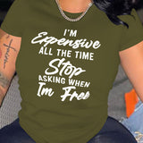 T-shirt fashion tie dye print short sleeve summer wear tees