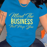 T-shirt fashion tie dye print short sleeve summer wear tees