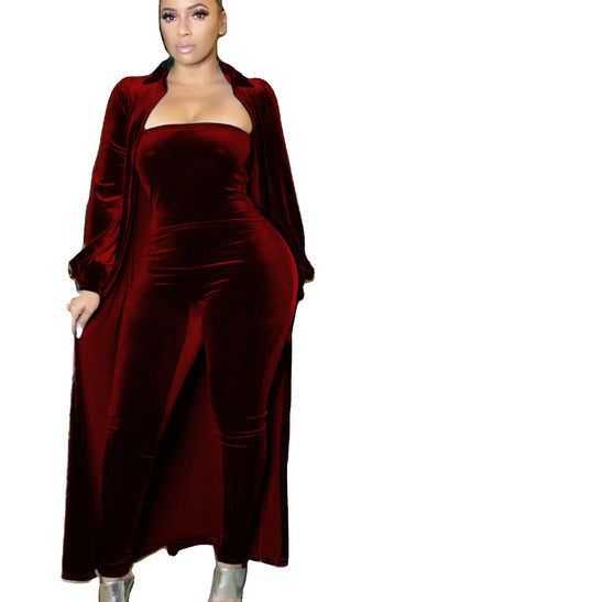 Handle With Class 2 Pc Jumpsuit Set