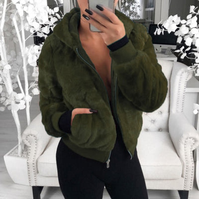 Hooded Fashion Cardigan Long-sleeved Loose Thin Coat