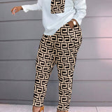 All Together Casual Long Sleeve Set