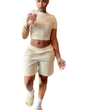 Not A Care Casual 2pc Short Set