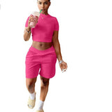 Not A Care Casual 2pc Short Set