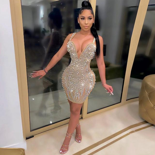 Yes I'm Amazing Sparkling Mini Dress