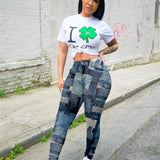 We Vibin  High Waist Lace Up Ruched Pants